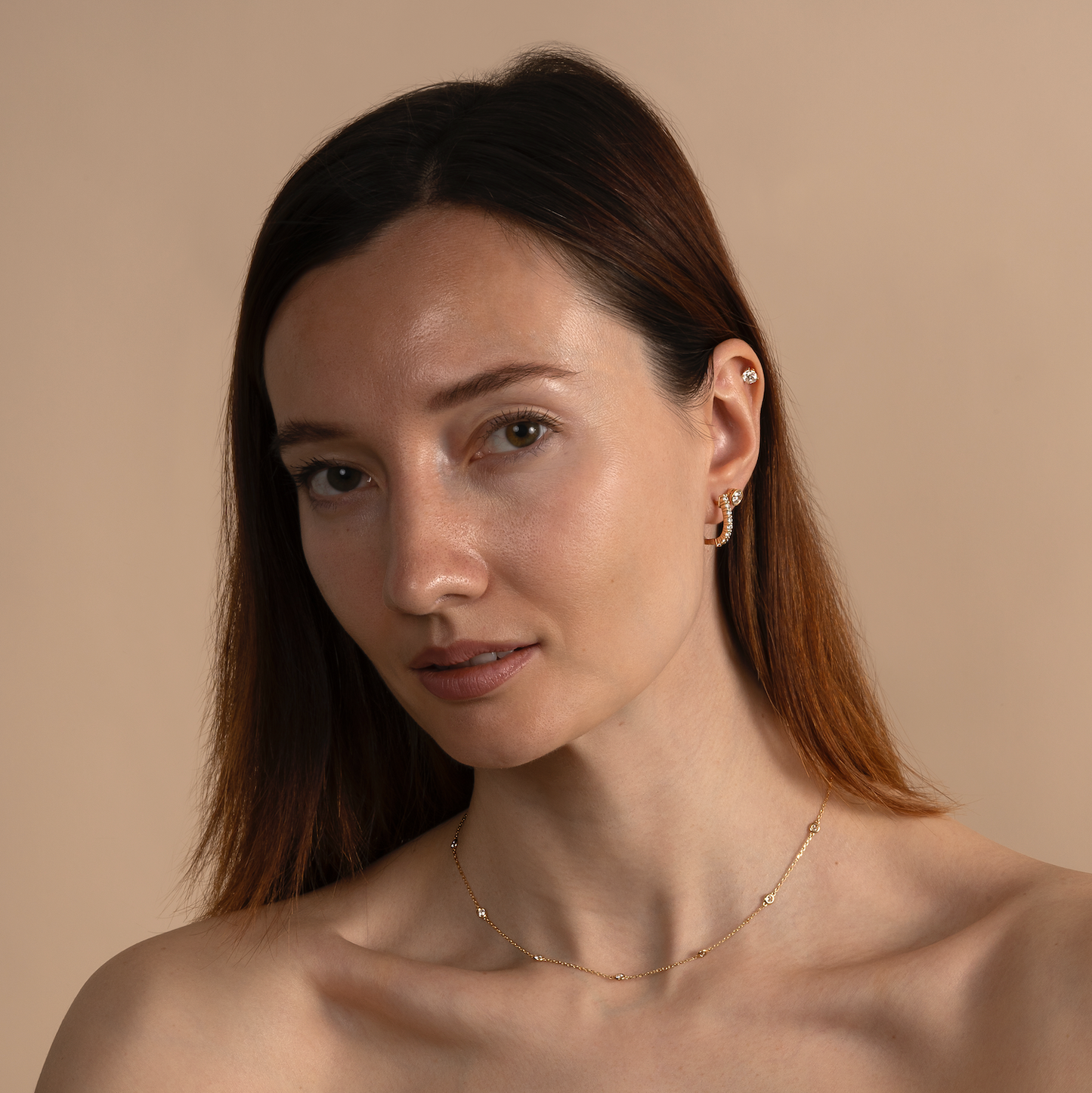 Lab Grown Diamond By The Yard Necklace - AVIR New York