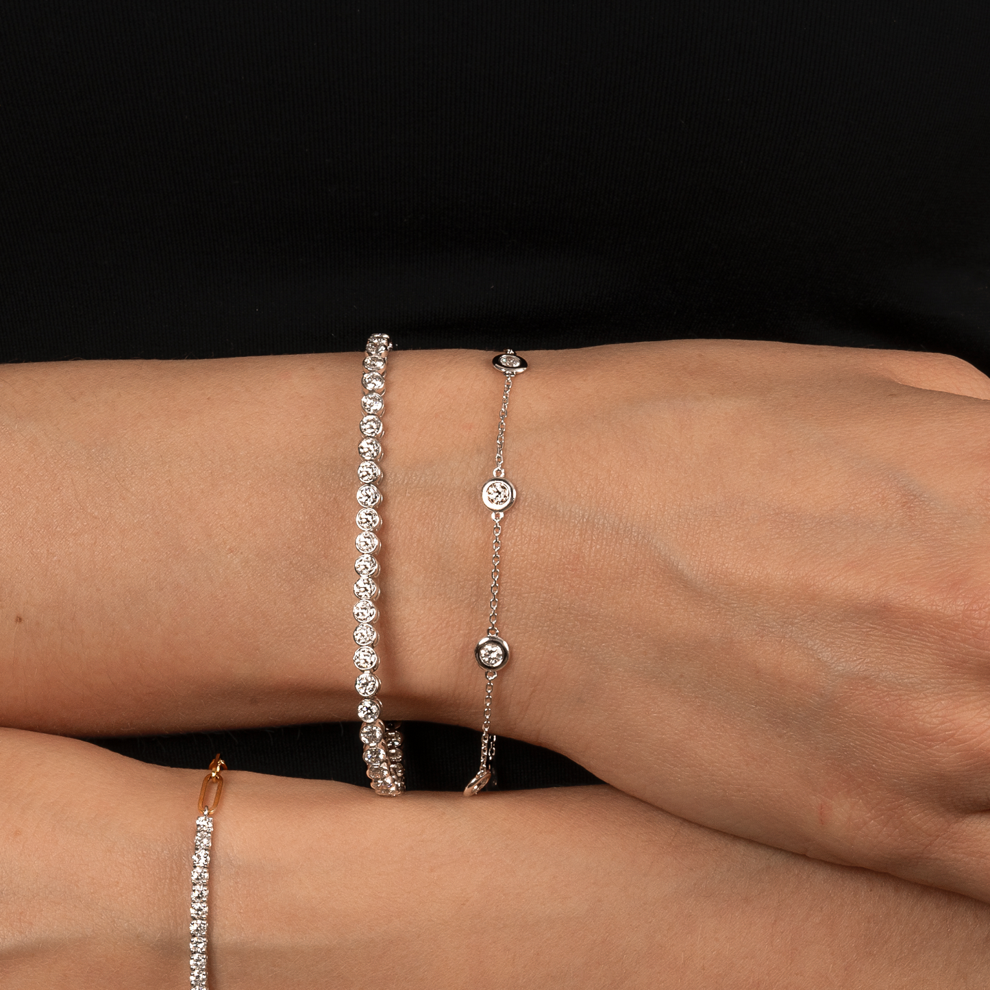 Diamond By The Yard Natural Diamond Bracelet - AVIR New York