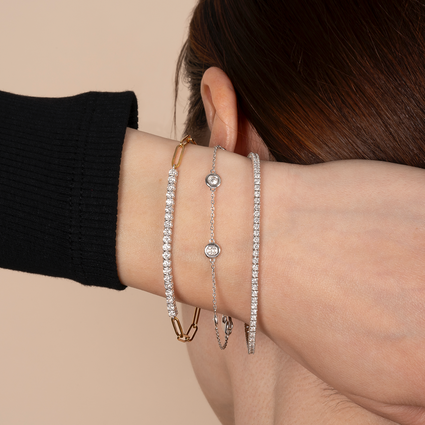 Diamond By The Yard Natural Diamond Bracelet - AVIR New York