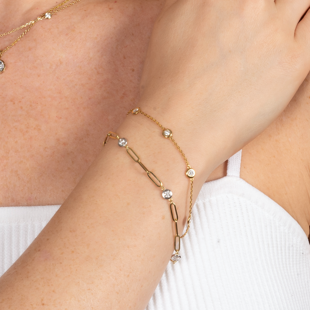 Diamond By The Yard Natural Diamond Bracelet - AVIR New York