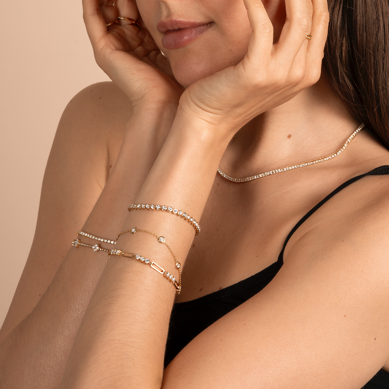 Diamond By The Yard Lab Grown Diamond Bracelet - AVIR New York
