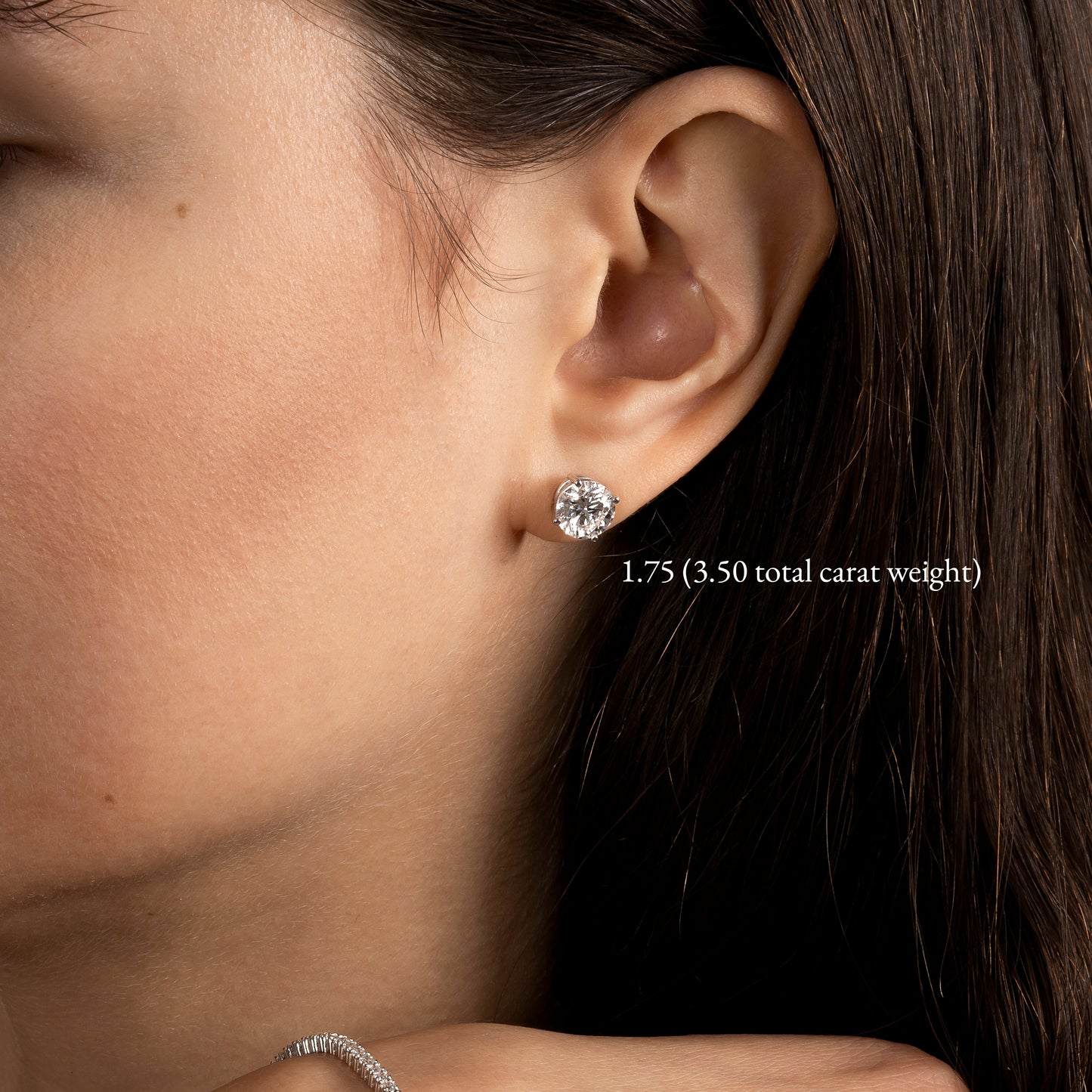 Classic 4 Prong Natural Diamond Stud Earrings - AVIR New York