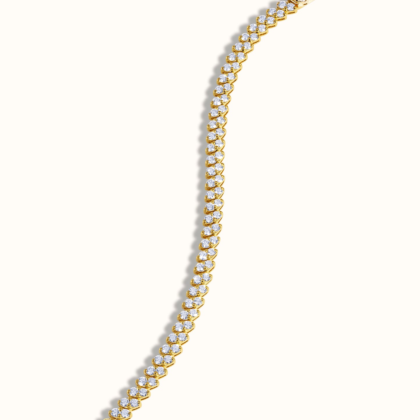 Marquise Shaped Illusion Natural Diamond Tennis Bracelet - AVIR New York