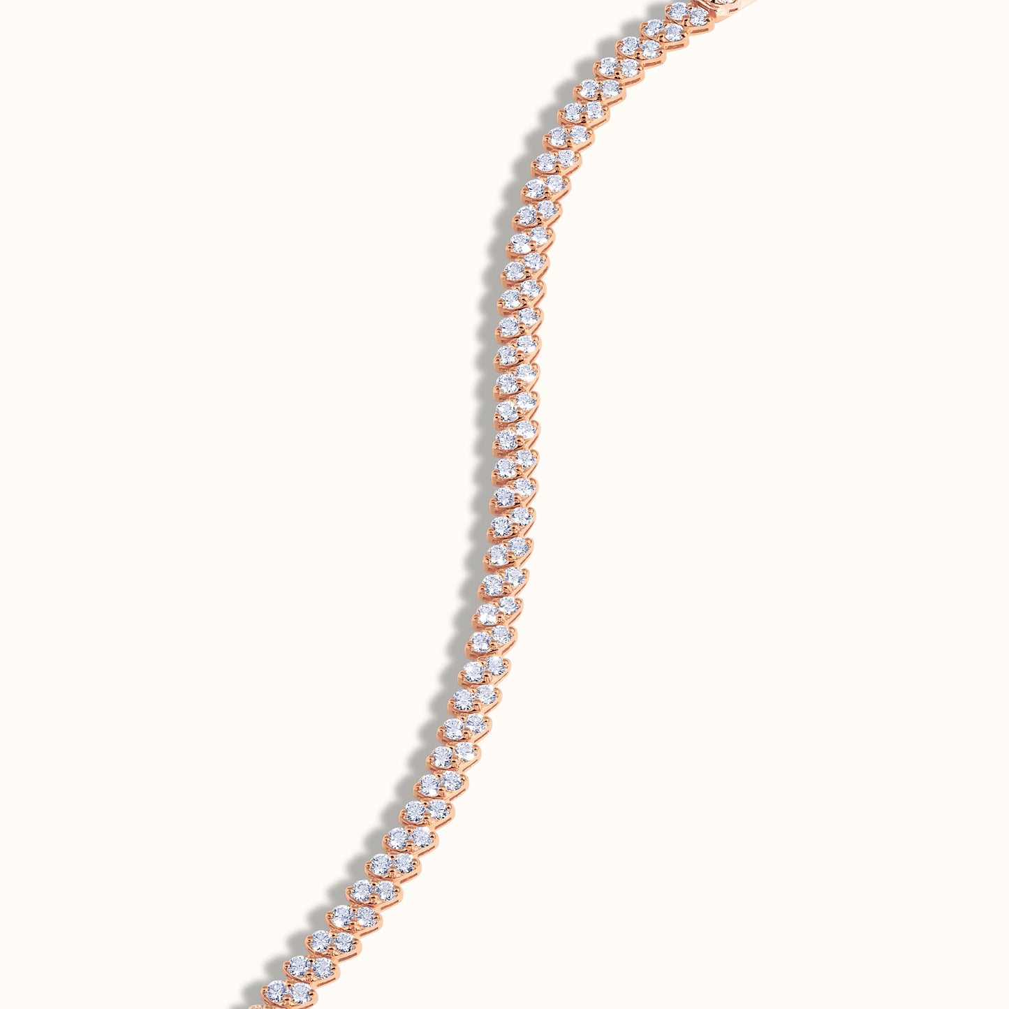 Marquise Shaped Illusion Natural Diamond Tennis Bracelet - AVIR New York