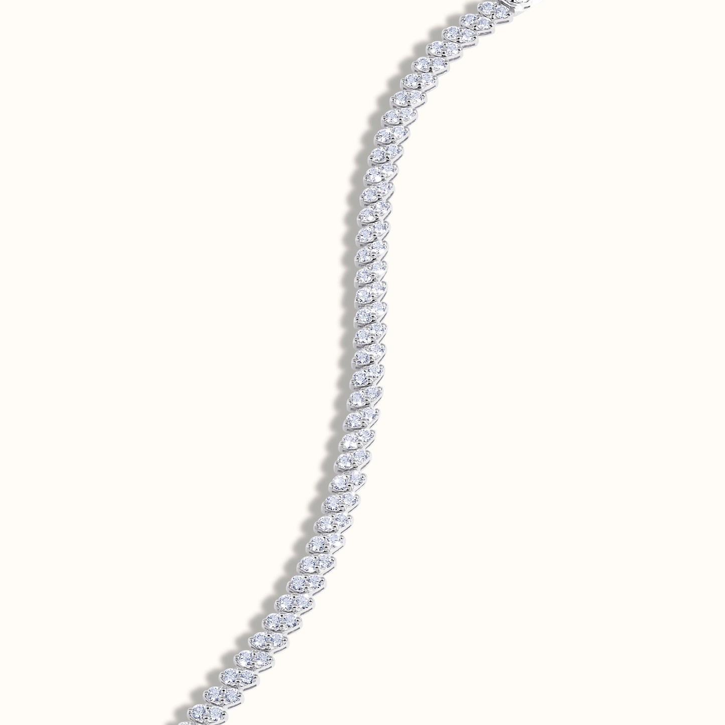 Marquise Shaped Illusion Natural Diamond Tennis Bracelet - AVIR New York