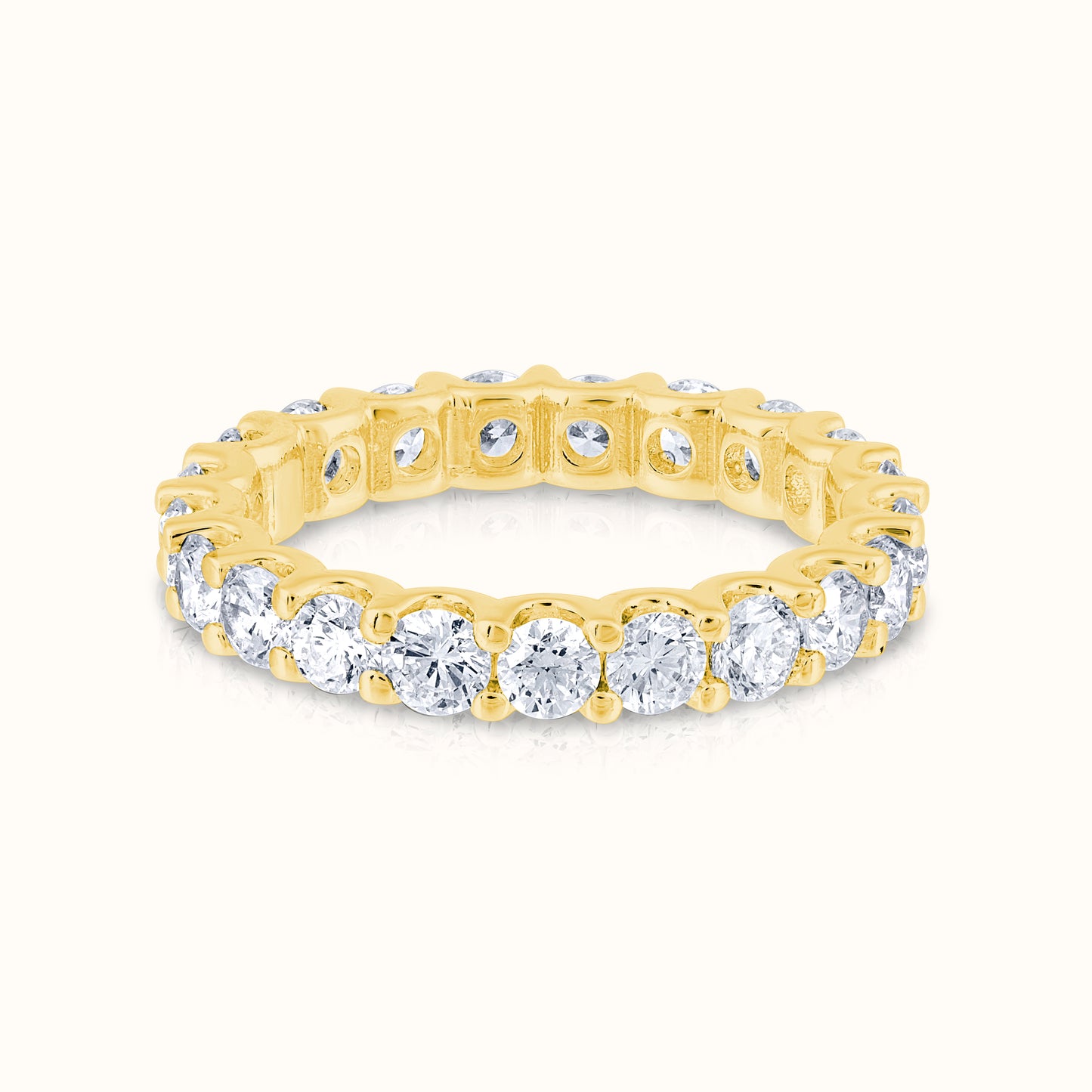 2.00 Carat Full Eternity Natural Diamond Band - AVIR New York