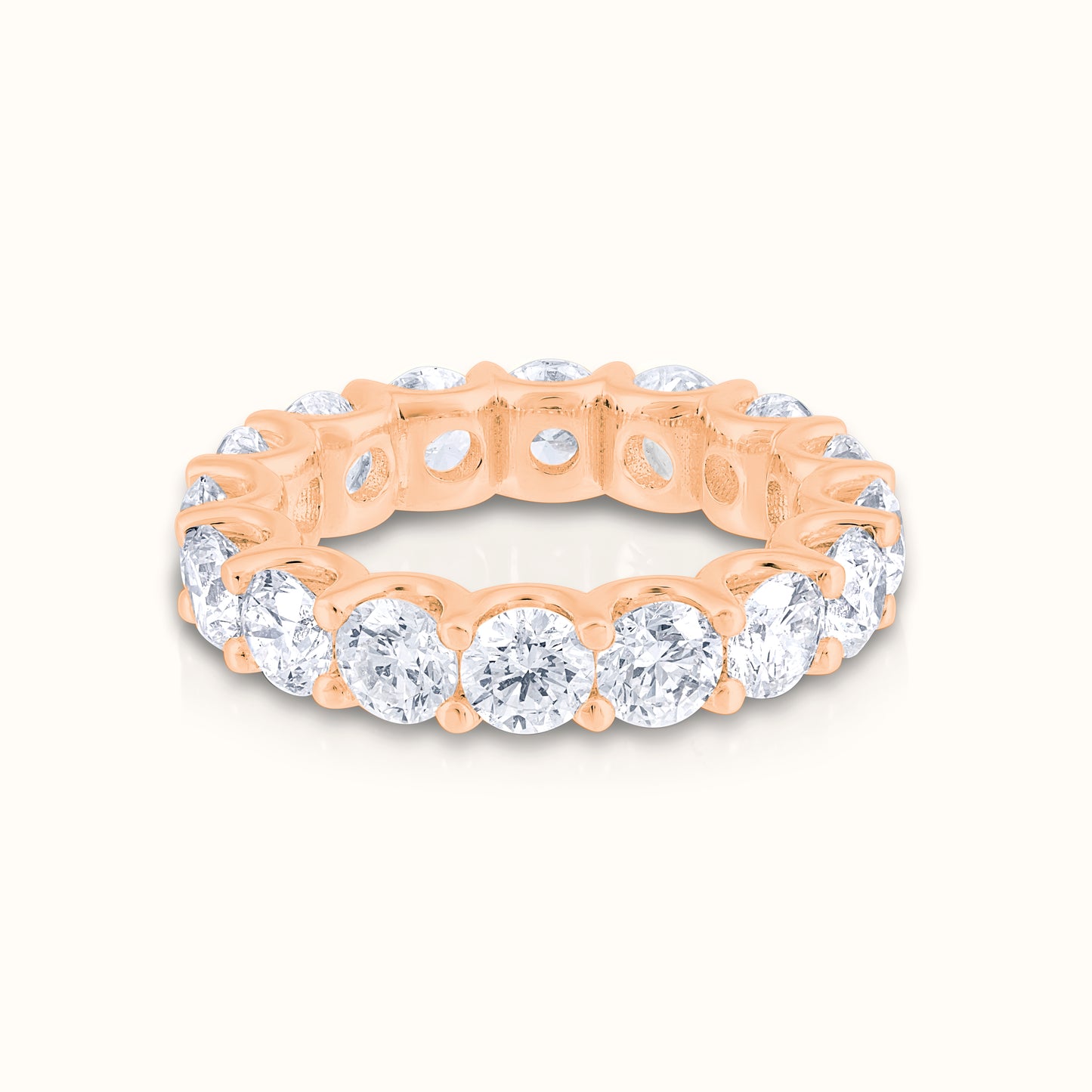 5.00 Carat Full Eternity Natural Diamond Band - AVIR New York