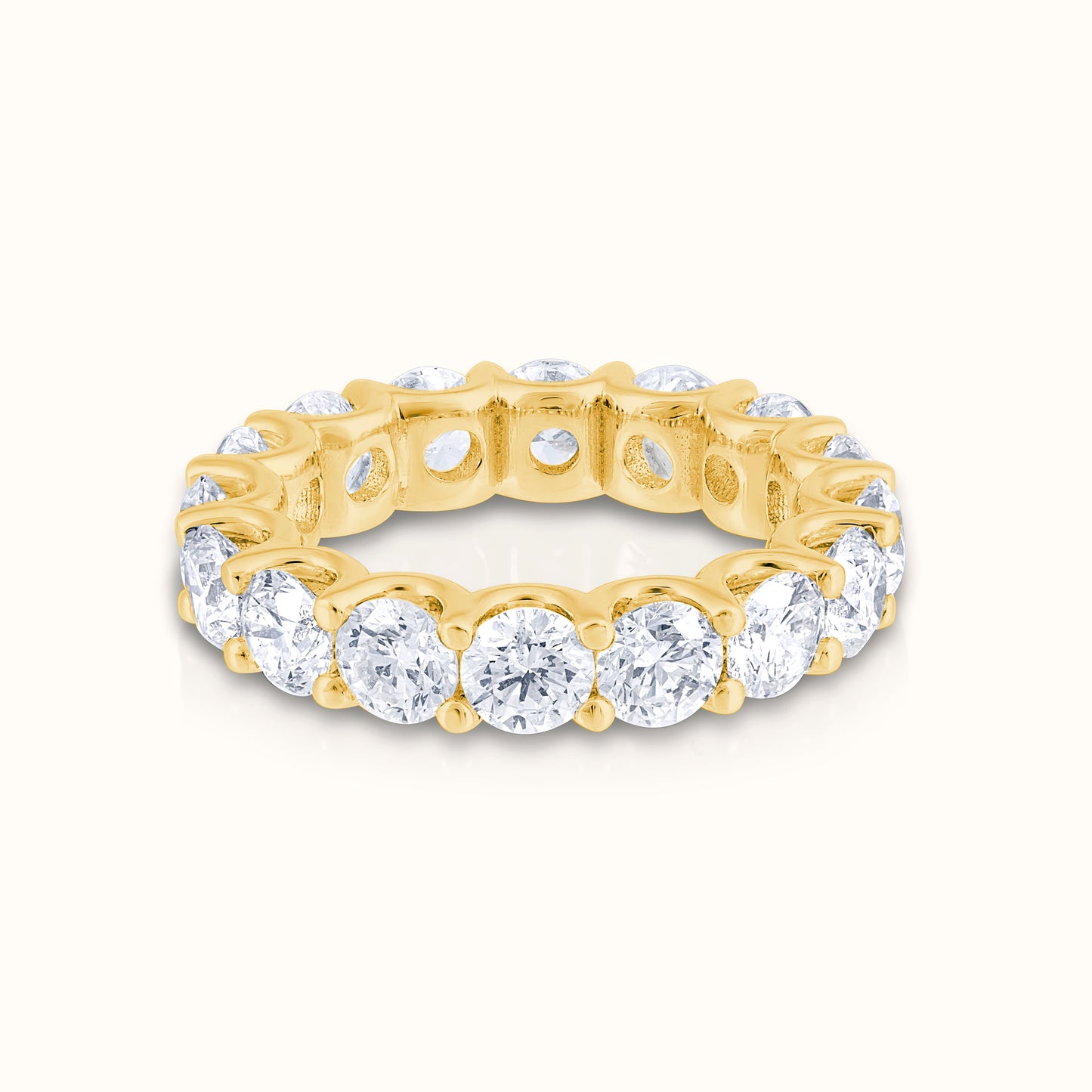 5.00 Carat Full Eternity Natural Diamond Band - AVIR New York
