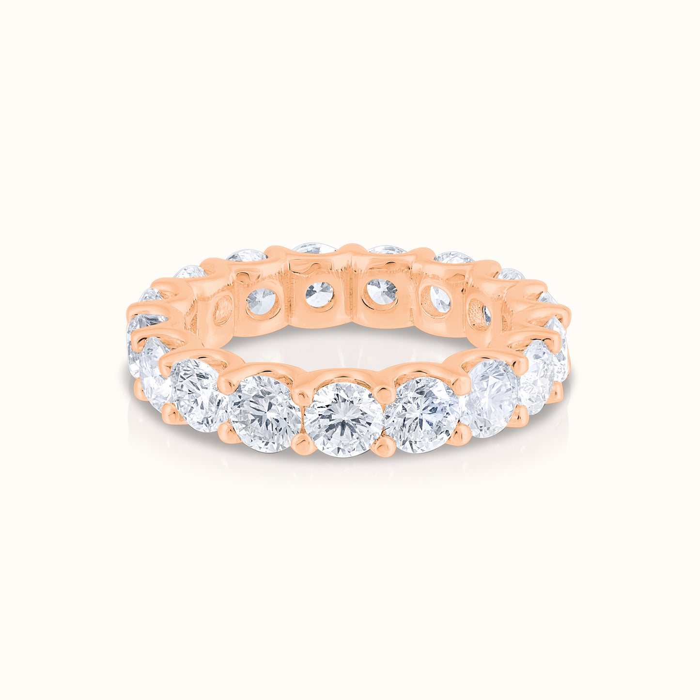 4.00 Carat Full Eternity Natural Diamond Band - AVIR New York