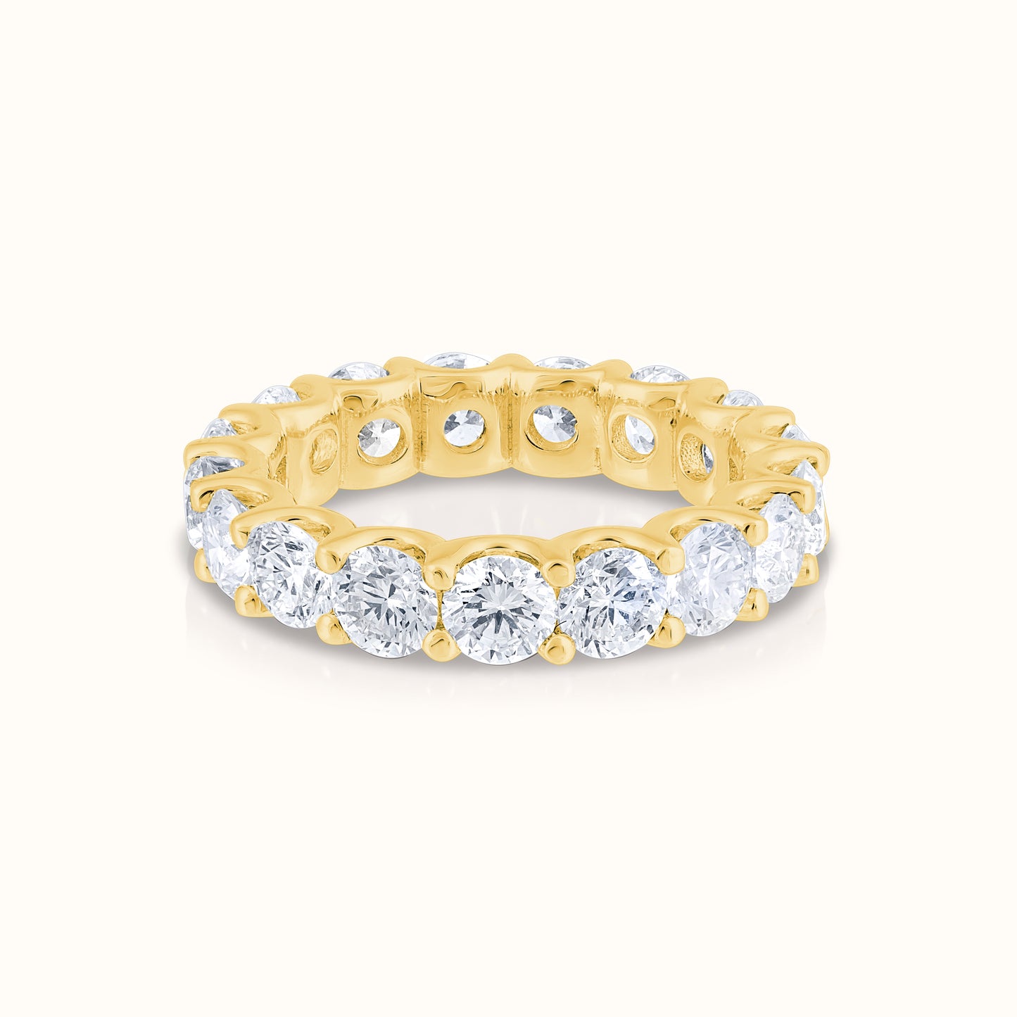 4.00 Carat Full Eternity Natural Diamond Band - AVIR New York