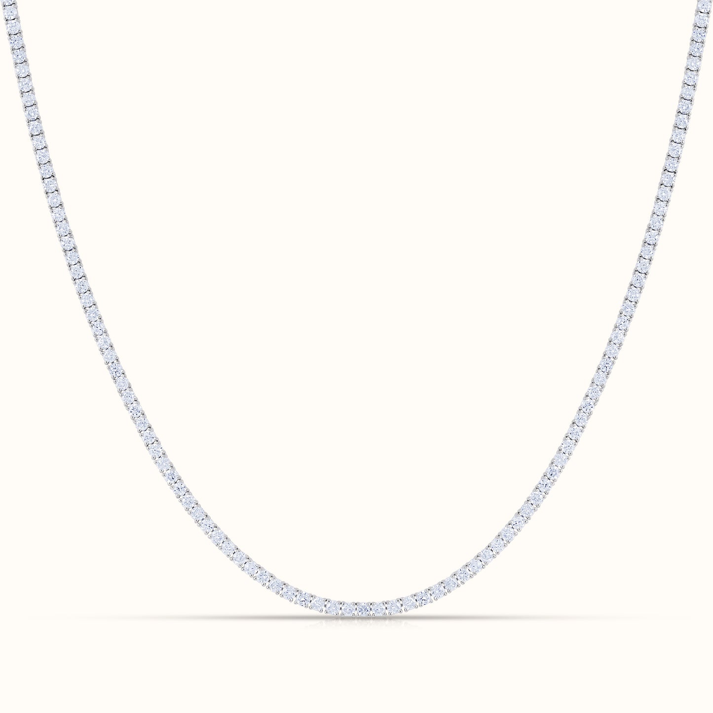 4 Prong Lab Grown Diamond Solitaire 16 Inch Necklace, Studs and Bracelet Set - AVIR New York