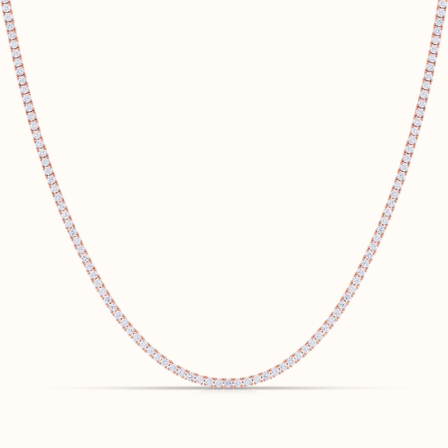 4 Prong Lab Grown Diamond Solitaire 16 Inch Necklace, Studs and Bracelet Set - AVIR New York