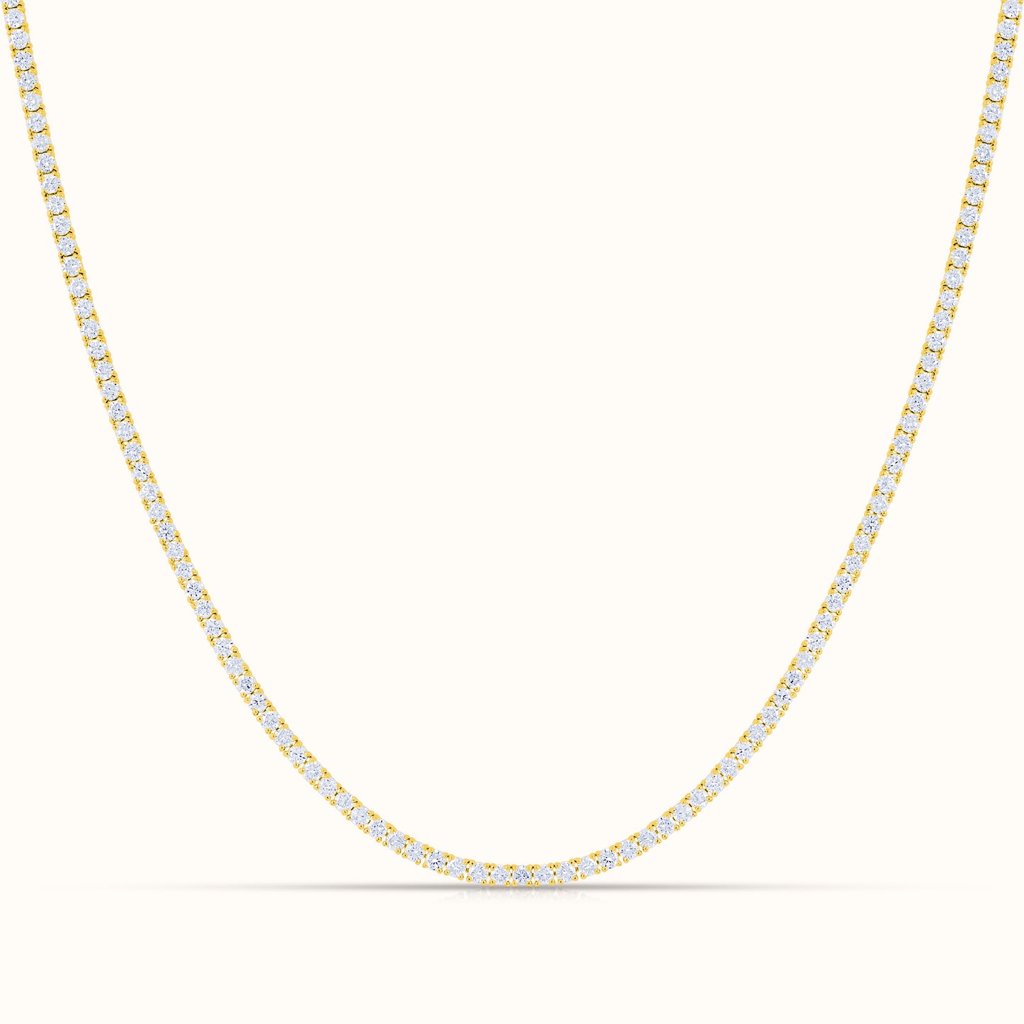 4 Prong Lab Grown Diamond Solitaire 16 Inch Necklace, Studs and Bracelet Set - AVIR New York