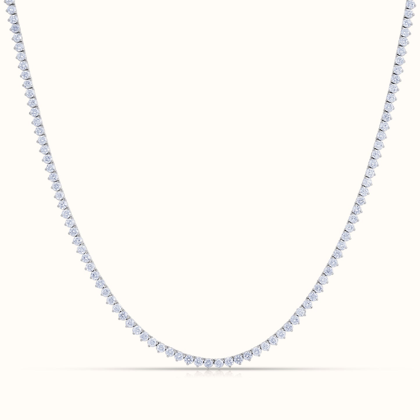 4 Prong Lab Grown Diamond Solitaire 16 Inch Necklace, Studs and Bracelet Set - AVIR New York