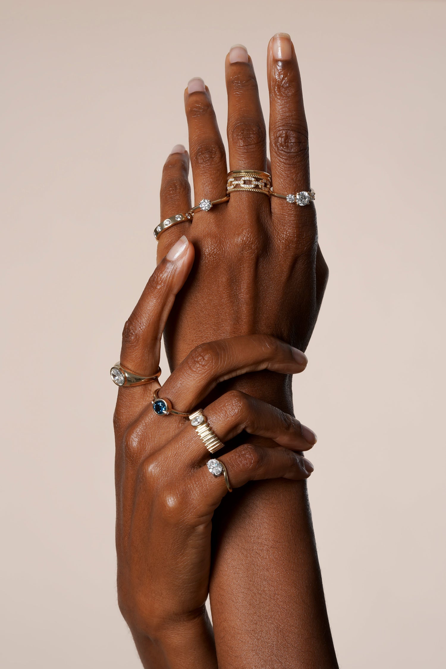 Natural Diamond Rings