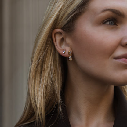 Sera 2 Carat Lab Grown Diamond Drop Earrings - AVIR New York