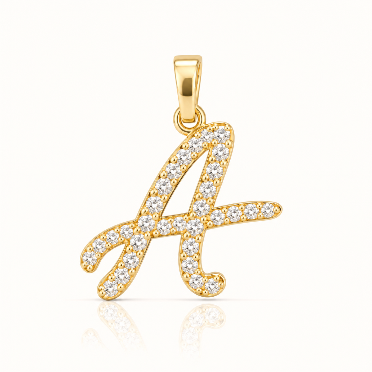 Lab Grown Diamond Initial Pendant