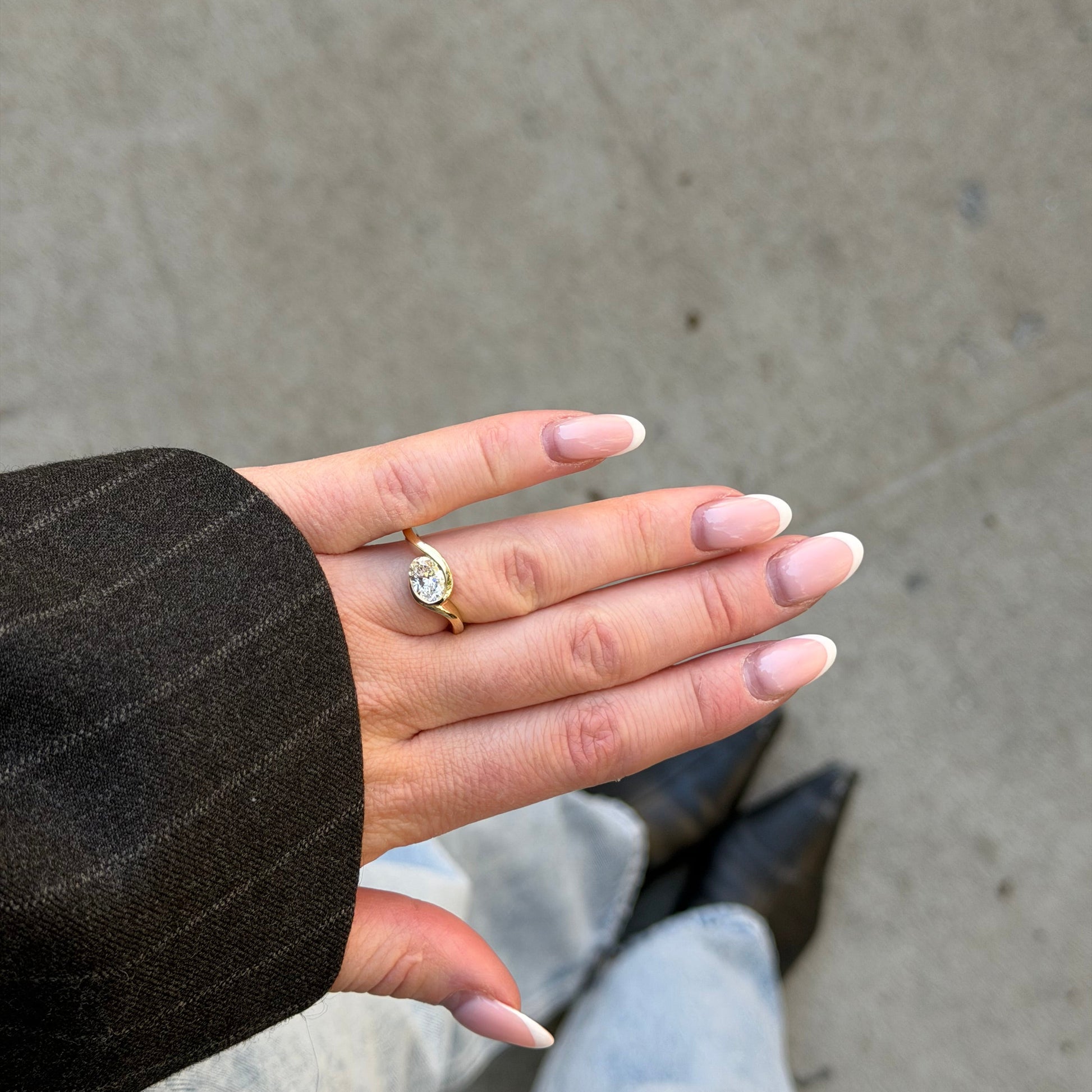 Élan 1 Carat Lab Grown Diamond Ring - AVIR New York