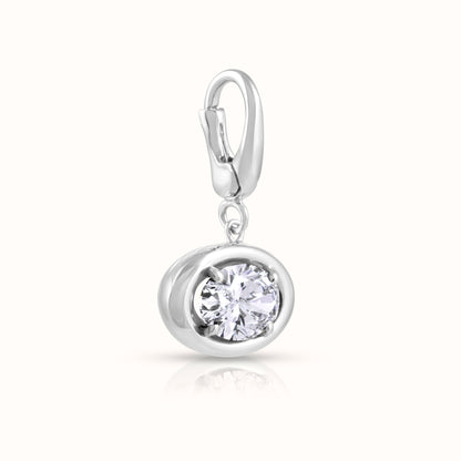 Élan 2 Carat Lab Grown Diamond Charm Pendant - AVIR New York