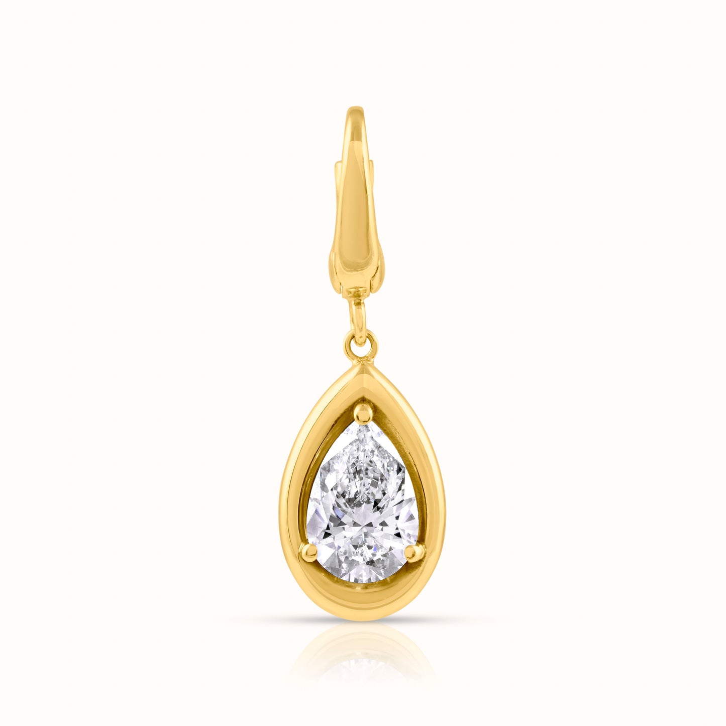 Sera 2 Carat Lab Grown Diamond Charm Pendant - AVIR New York