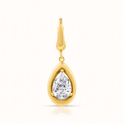 Sera 2 Carat Lab Grown Diamond Charm Pendant - AVIR New York