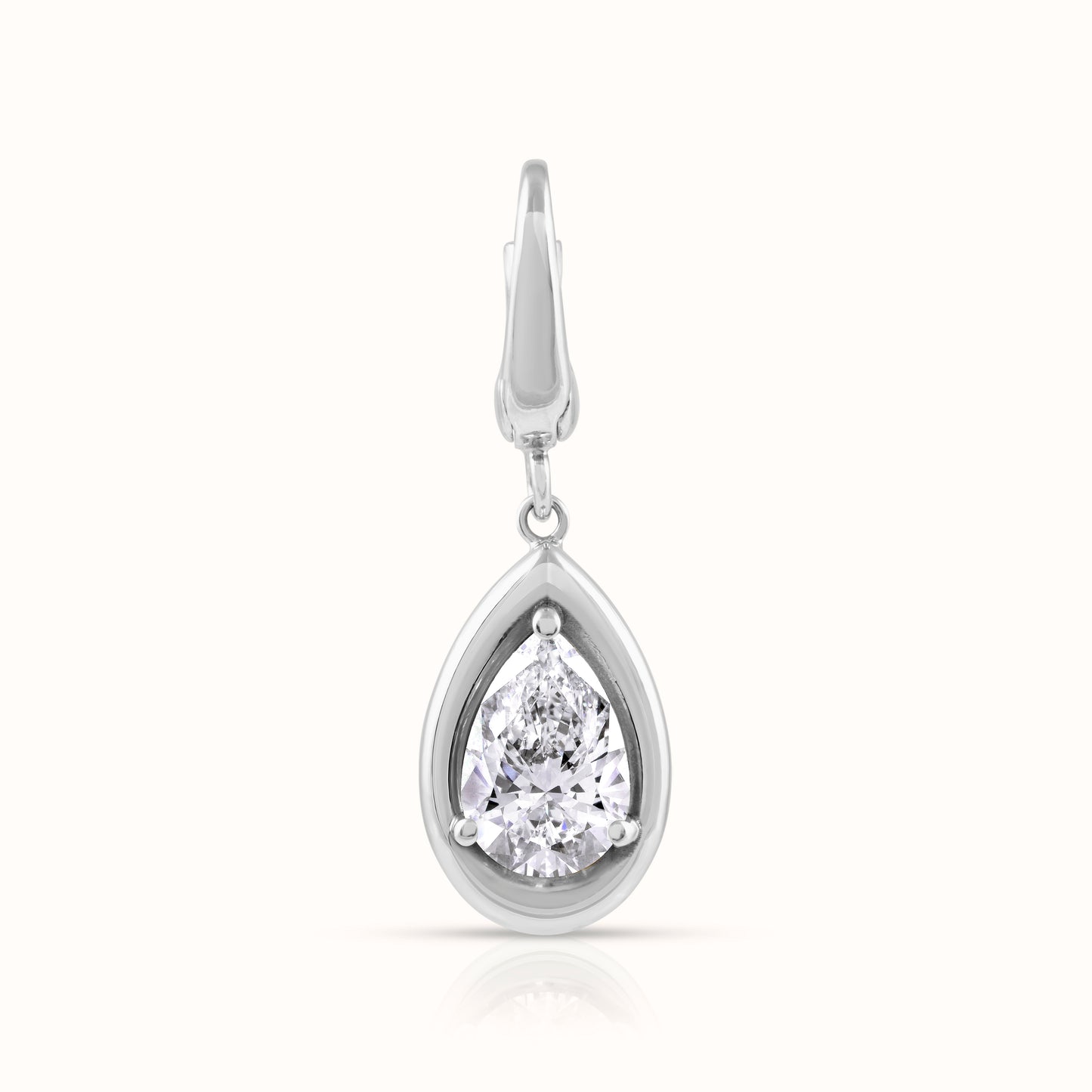 Sera 2 Carat Lab Grown Diamond Charm Pendant - AVIR New York