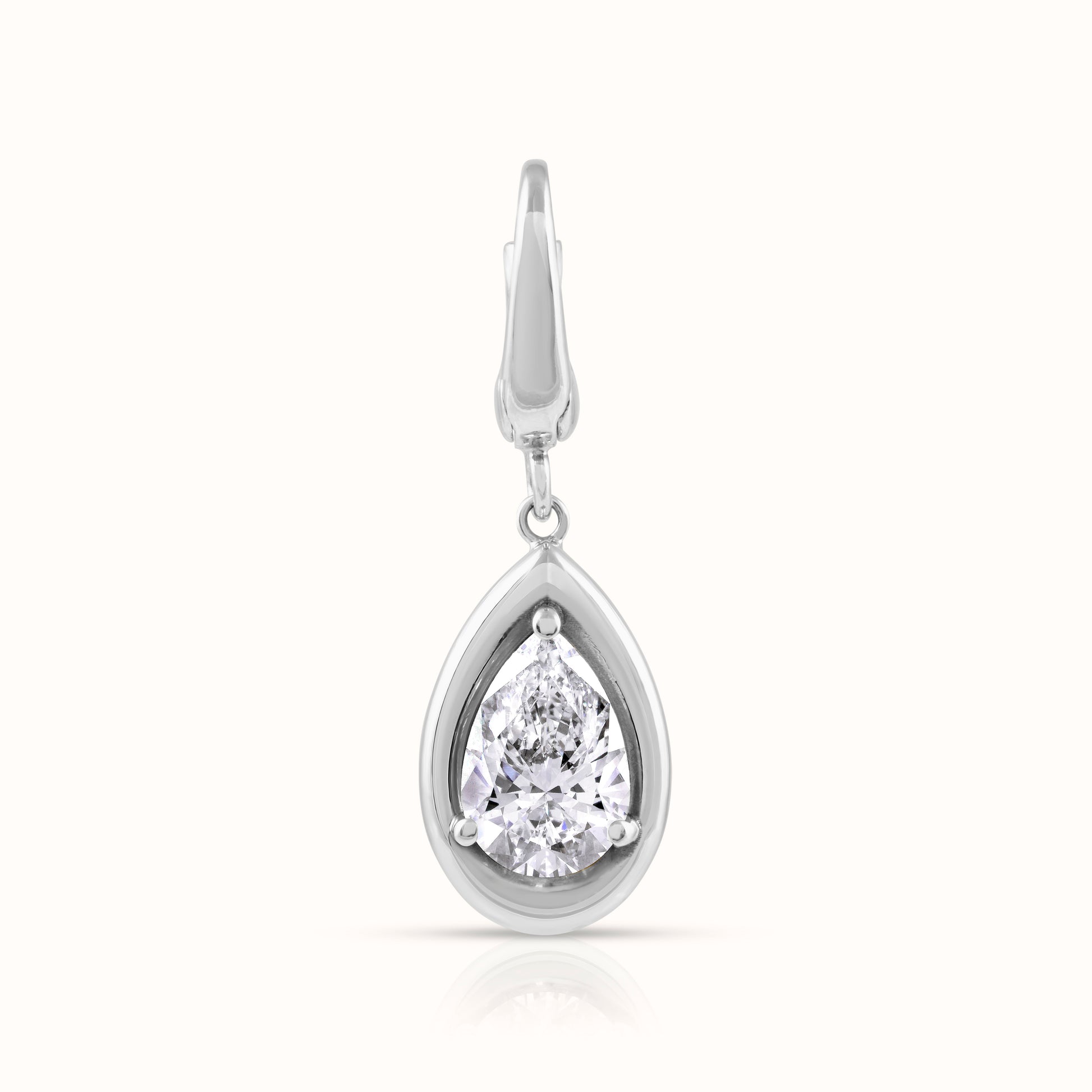Sera 2 Carat Lab Grown Diamond Charm Pendant - AVIR New York