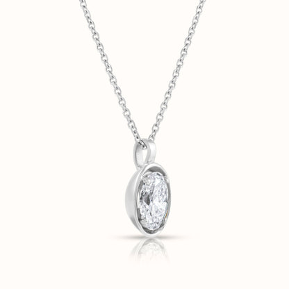 Molten Élan 1 Carat Lab Grown Diamond Necklace - AVIR New York
