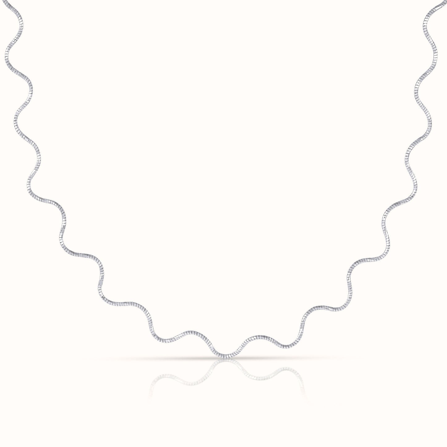 Wave Statement Necklace - AVIR New York