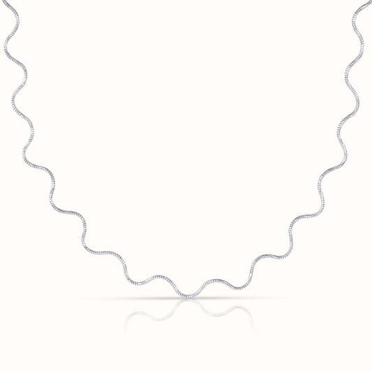 Wave Statement Necklace - AVIR New York