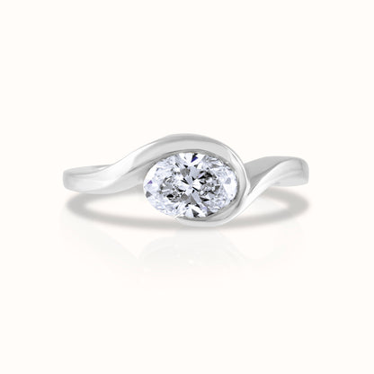 Élan 1 Carat Lab Grown Diamond Ring - AVIR New York