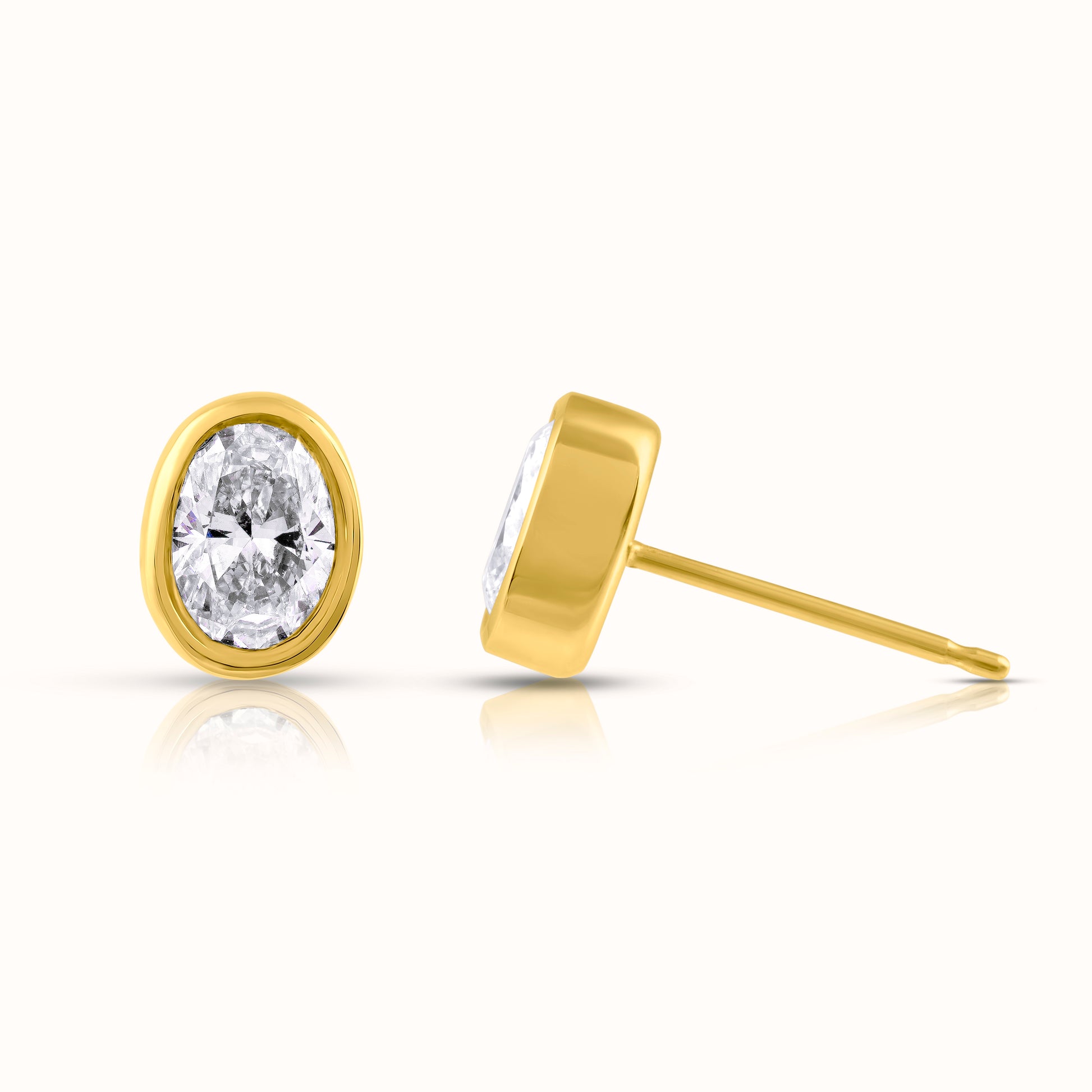 Molten Élan 1 carat Lab Grown Diamond Studs - AVIR New York