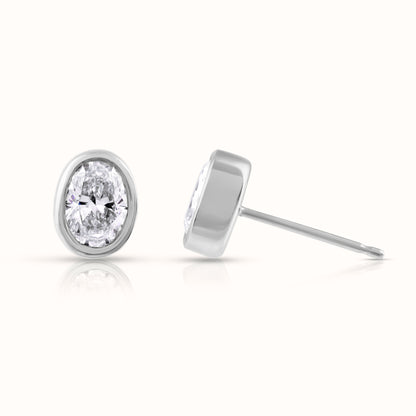 Molten Élan 1 carat Lab Grown Diamond Studs - AVIR New York