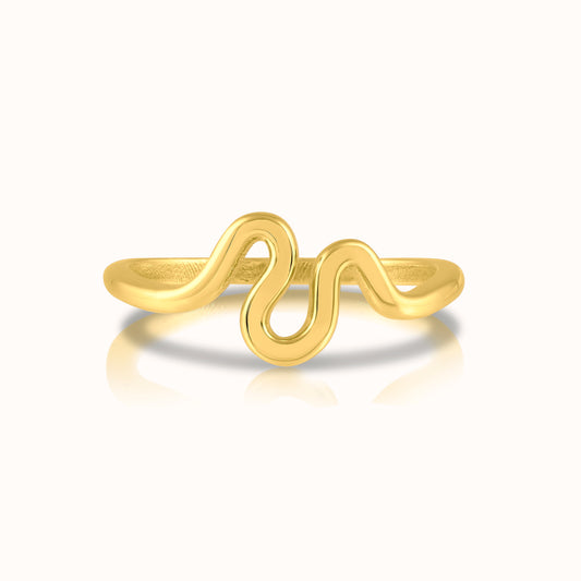 Wave Statement Ring - AVIR New York