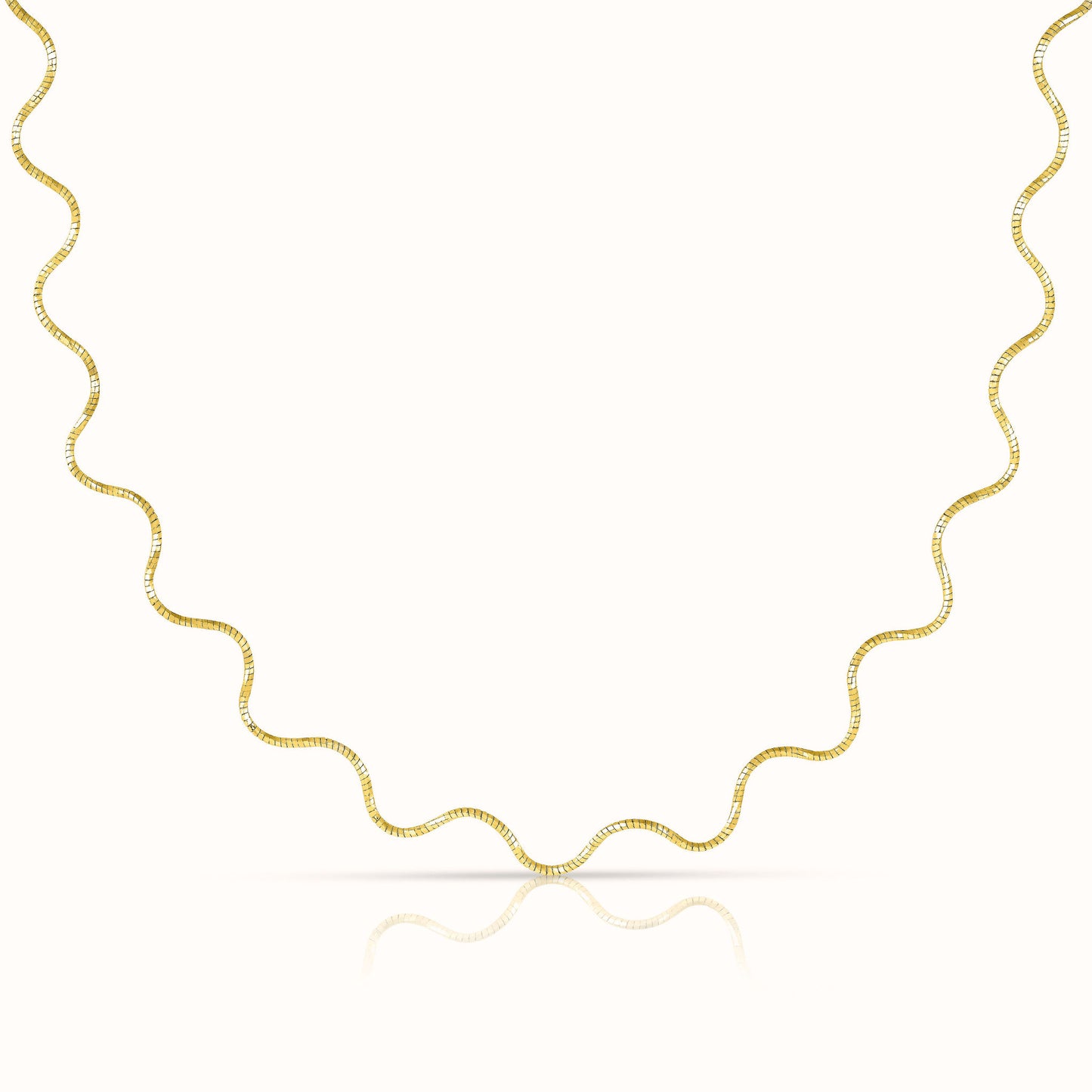 Wave Statement Necklace - AVIR New York
