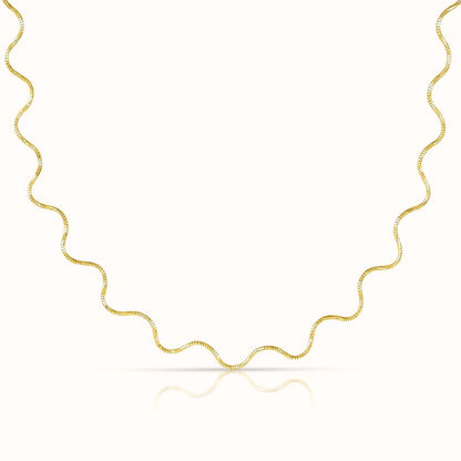 Wave Statement Necklace - AVIR New York