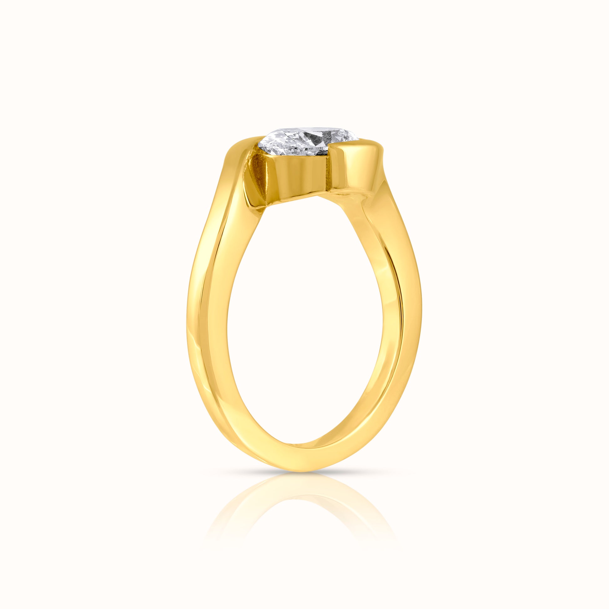 Élan 1 Carat Lab Grown Diamond Ring - AVIR New York