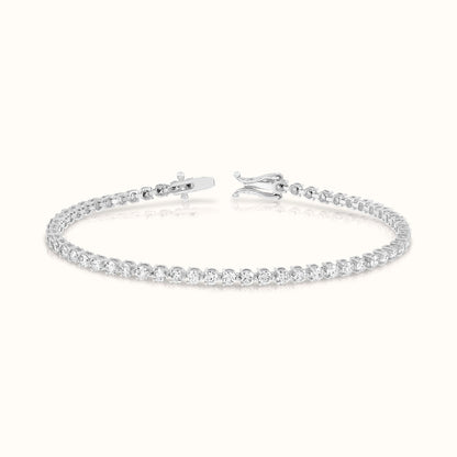 3 Prong Lab Grown Diamond Bracelet