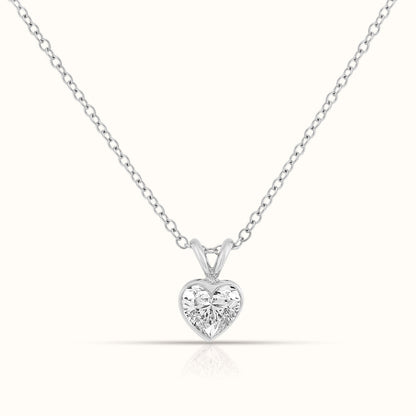 Bezel Heart Lab Grown Diamond Signature Set