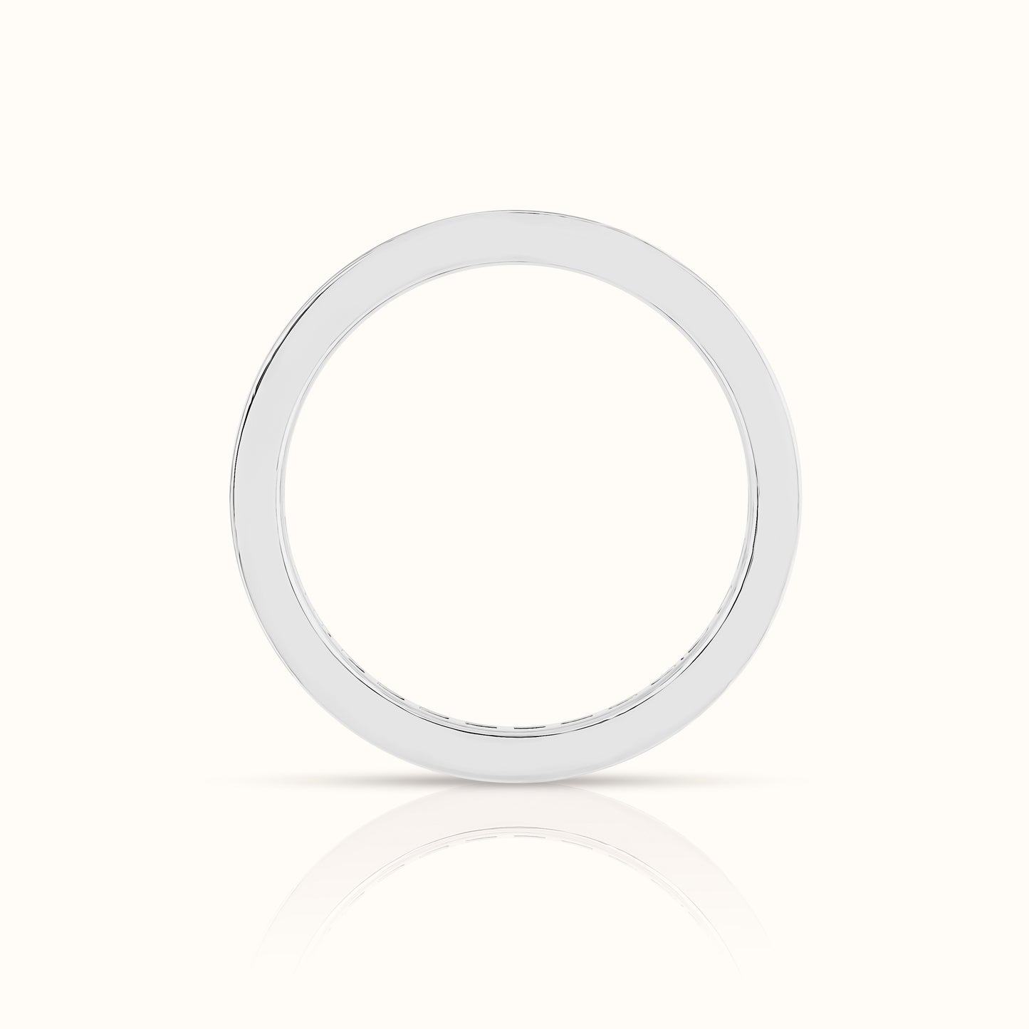 Rainbow Sapphire Channel Set Ring