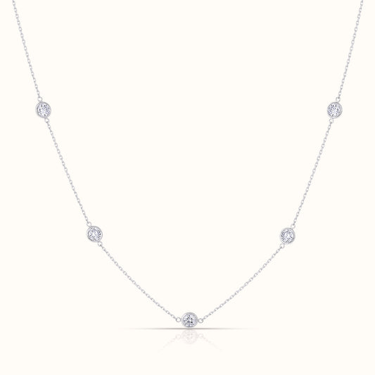 Diamond by the yard 2.50 Carat Lab Grown Diamond Necklace