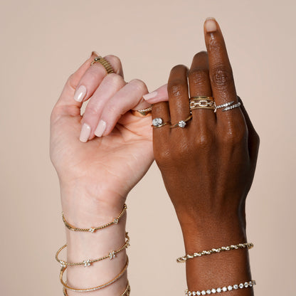 Classic Six Prong Round Lab Grown Diamond Ring