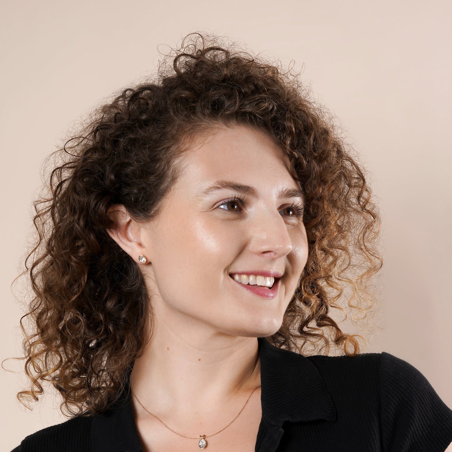 IGI Certified Oval Cut Bezel Set Lab Grown Diamond Stud Earrings