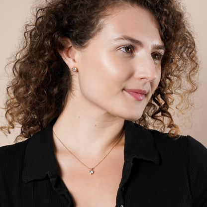 Bezel Heart Lab Grown Diamond Signature Set