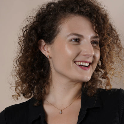 Bezel Pear Lab Grown Diamond Signature Set