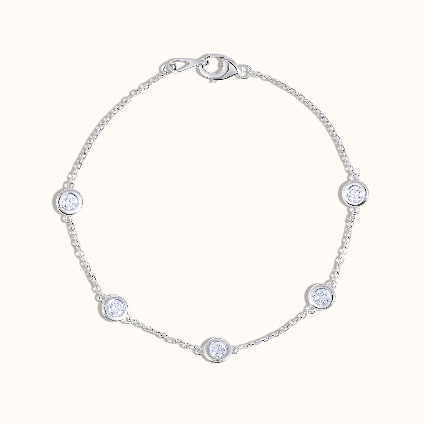 Diamond by the Yard Lab Grown Diamond Bracelet and 16 Inch Necklace Set - AVIR New York