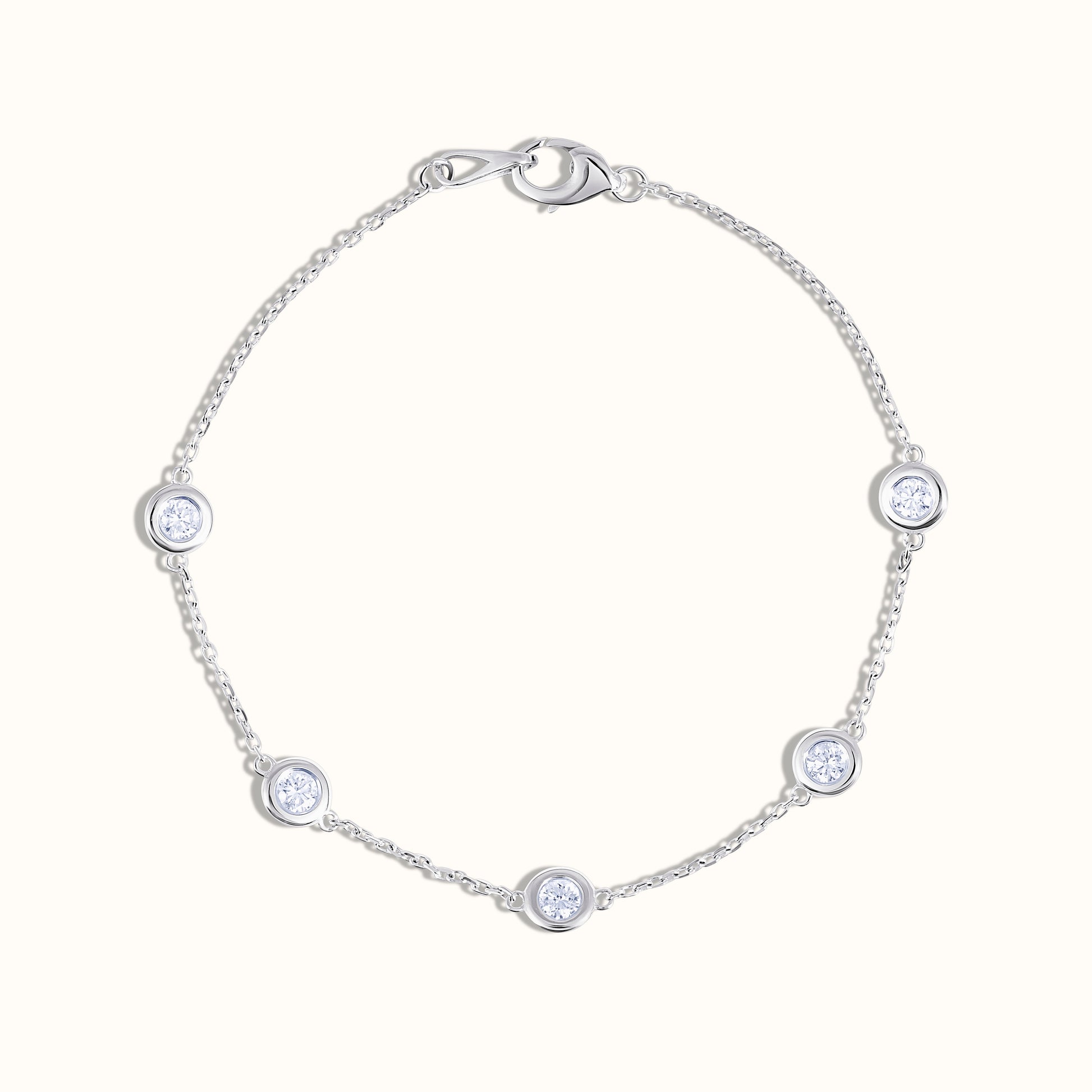 Diamond by the Yard Lab Grown Diamond Bracelet and 16 Inch Necklace Set - AVIR New York
