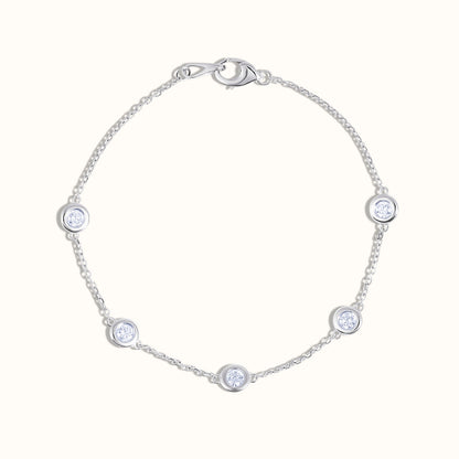 Diamond by the Yard Lab Grown Diamond Bracelet and 16 Inch Necklace Set - AVIR New York