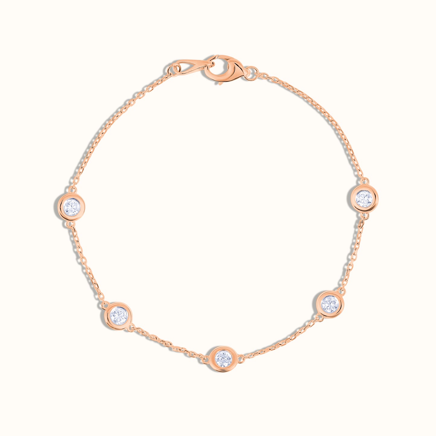 Diamond by the Yard Lab Grown Diamond Bracelet and 16 Inch Necklace Set - AVIR New York