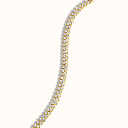 Marquise Shaped Illusion Natural Diamond Tennis Bracelet - AVIR New York